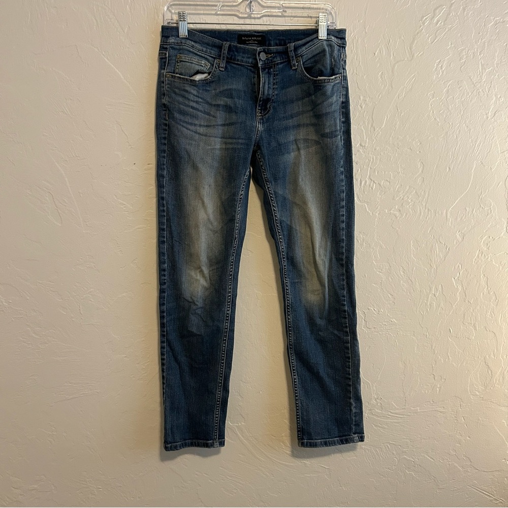womens banana republic Jeans Girlfriend Mid Rise Wash medium Size 27/4